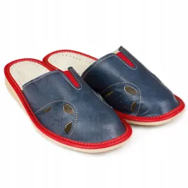 buty-antyposlizgowe-damskie-granat-skorzane-r-40
