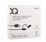 kabel-xqisit-micro-usb-na-lightning-2w1-1m-stan-nowy