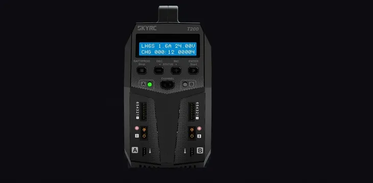 ladowarka-skyrc-t200-2-x-100w-waga-z-opakowaniem-0-2-kg-kolor-czarny