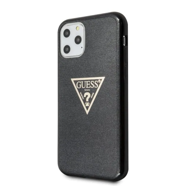 guess-hardcase-glitter-triangle-etui-do-apple-iphone-11-pro-black-dedykowany-model-iphone-11-pro