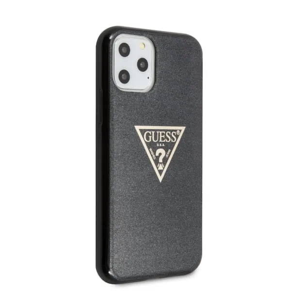 guess-hardcase-glitter-triangle-etui-do-apple-iphone-11-pro-black-przeznaczenie-apple