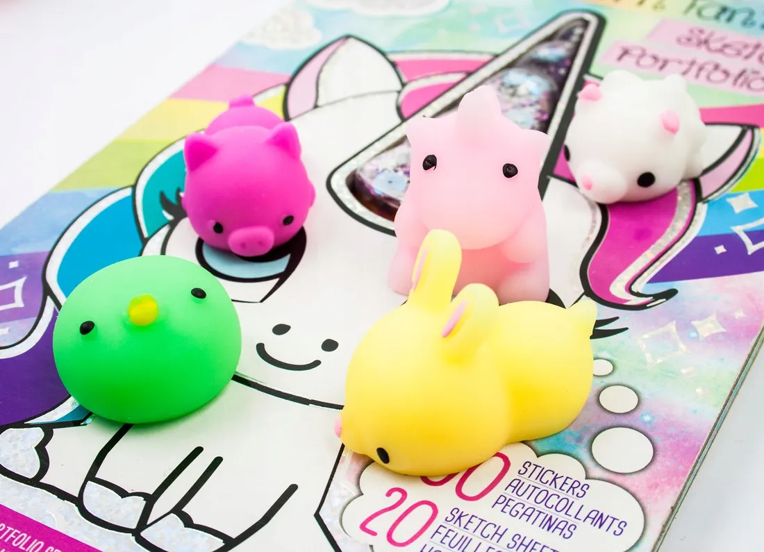 おもち です Zestaw MOCHI Squishy Squishies GNIOTKI FIDGET TOYS