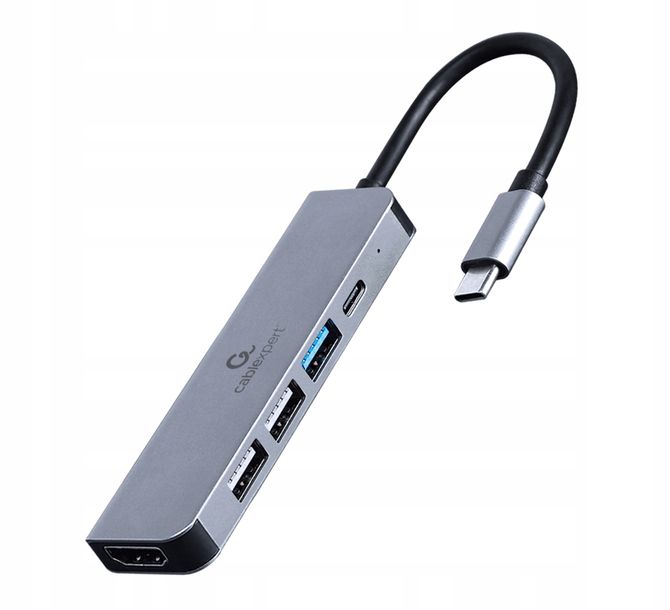 A-CM-COMBO5-03 GEMBIRD Wieloportowy Adapter USB