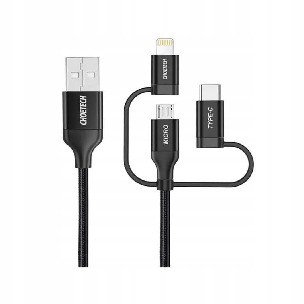 kabel-choetech-usb-usb-typ-c-microusb-lightning-12-m-czarny