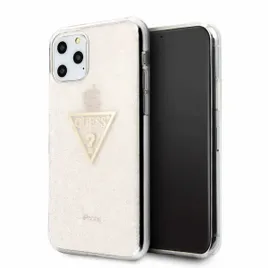 guess-hardcase-glitter-triangle-etui-do-apple-iphone-11-pro-pink