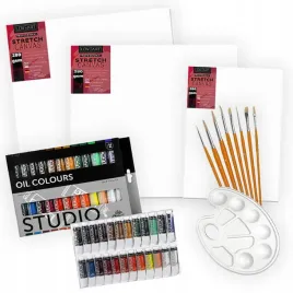 zestaw-malarski-farby-olejne-podobrazia-pedzle
