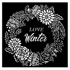 maska-szablon-18x18-christmas-love-girlanda-stamperia