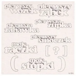 tekturka-scrapki-zestaw-slow-pierwsze-skarby