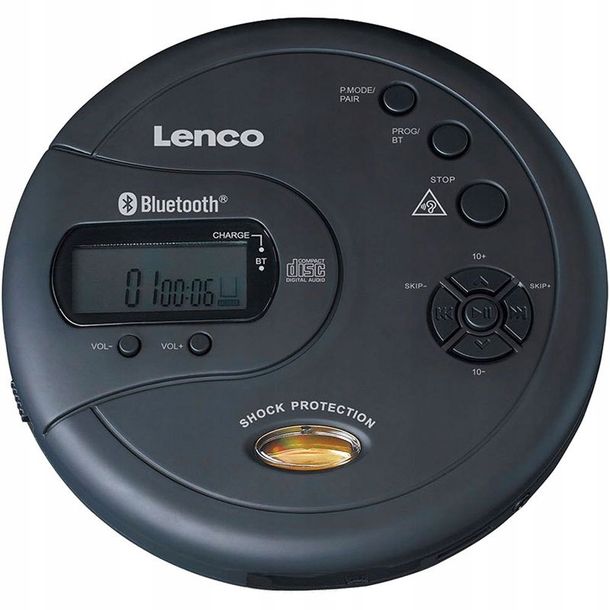 Zdjęcia - Odtwarzacz Lenco Discman Hi-Fi  CD-300 CD MP3 ESP Bluetooth 