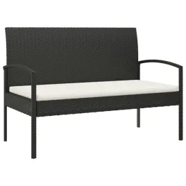 lawka-ogrodowa-z-poduszka-czarna-105-cm-polirattan