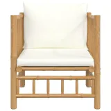sofa-ogrodowa-kremowe-poduszki-bambus-stan-nowy