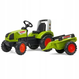 falk-traktor-na-pedaly-claas-duzy-z-przyczepka-od-3-lat-1040ab
