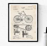 plakat-rower-patentowy-a3-stan-nowy