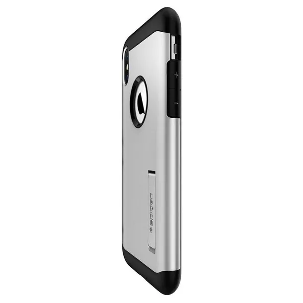 spigen-slim-armor-etui-do-iphone-xs-max-kolor-srebrny