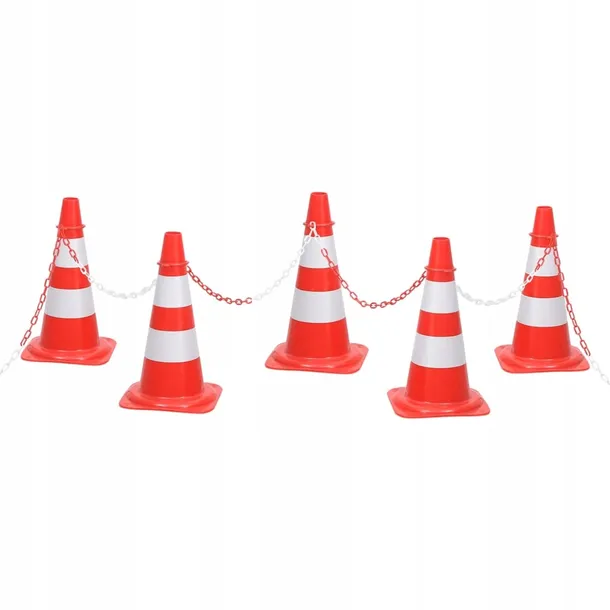 pacholki-z-lancuchem-10-m-czerwono-biale-stan-nowy-glebokosc-podstawy-29-cm