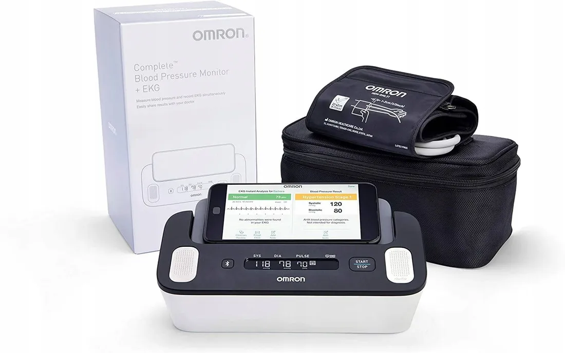 cisnieniomierz-omron-complete-ekg-bluetooth-app