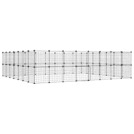 klatka-dla-zwierzat-z-bramka-60-paneli-czarna-35x35-cm-stal