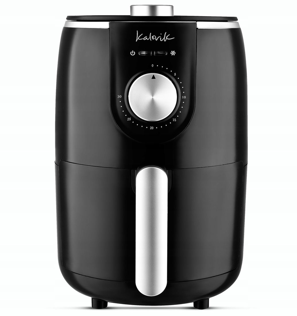 BEZTŁUSZCZOWA FRYTKOWNICA 2,0L Kalorik FTL1500B Air Fryer CZARNA - ERLI.pl