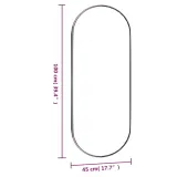 lustro-scienne-45x100-cm-szklane-owalne-marka-vidaxl