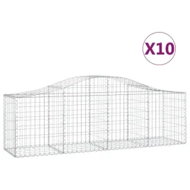 kosze-gabionowe-10-szt-200x50x60-80-cm-galwanizowane-zelazo
