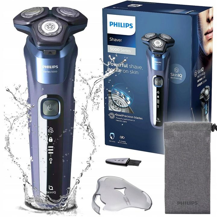 MASZYNKA GOLARKA MĘSKA TRYMER 2w1 PHILIPS S5587/10 - ERLI.pl