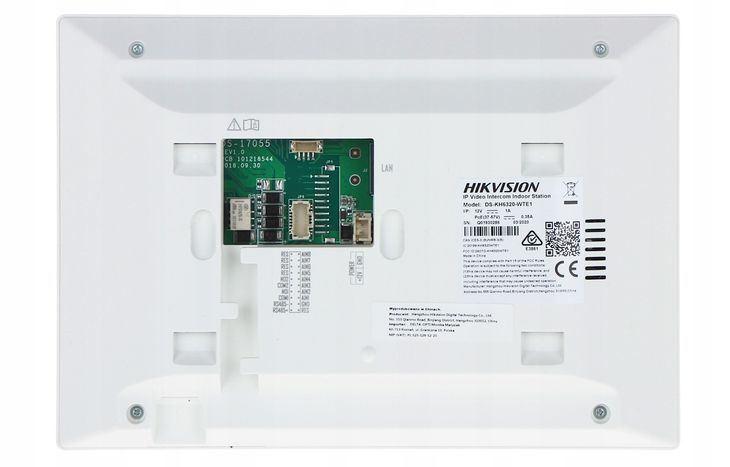 Wideodomofon Hikvision DS-KIS603-P White Poe WiFi - ERLI.pl