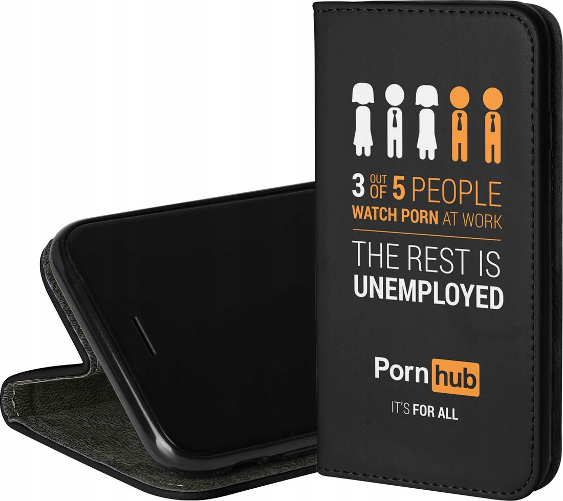 Etui BOOK PORNHUB IPHONE 14 - ERLI.pl