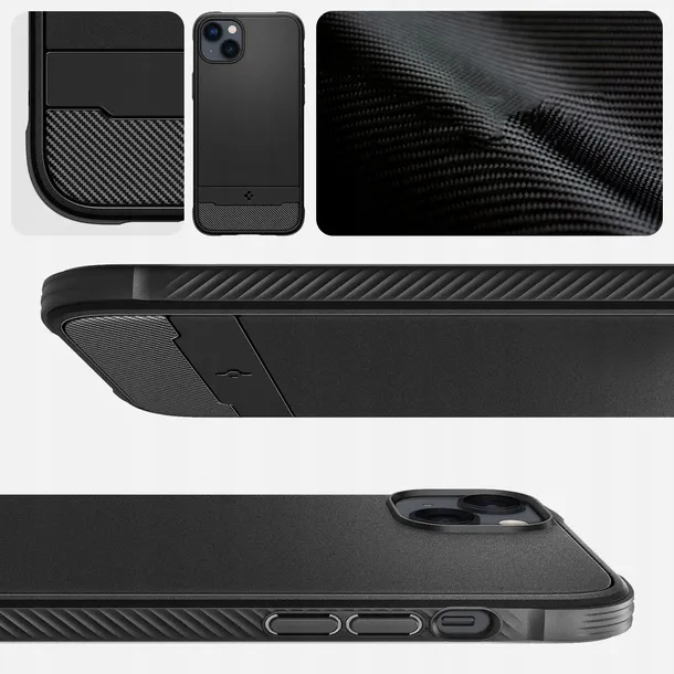 plecki-spigen-do-apple-iphone-14-czarny-kolekcja-rugged-armor-magsafe