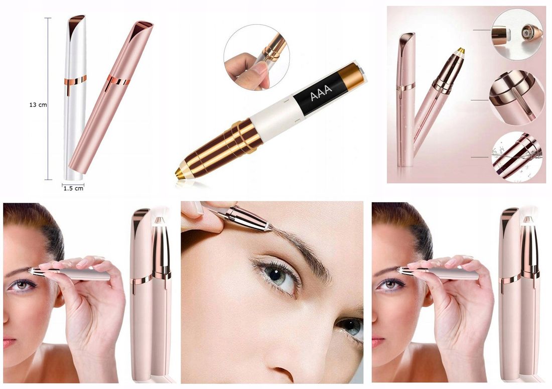 DEPILATOR TRYMER DO BRWI TWARZY USZU NOSA ERLI.pl