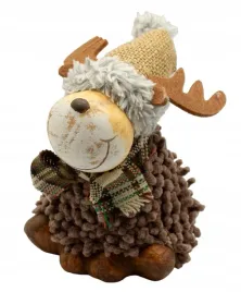 figurka-renifer-ceramiczny-ozdoba-swiateczna-17cm