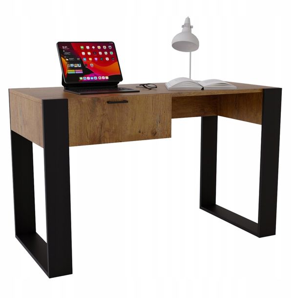 ﻿Biurko Karo LOFT kolory Salon Przedpokój 120 BIURO