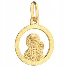 zlota-zawieszka-matka-boska-czestochowska-pr-585