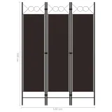 parawan-3-panelowy-brazowy-120-x-180-cm