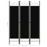 parawan-3-panelowy-czarny-120-x-180-cm