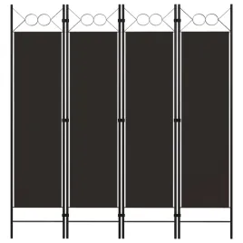 parawan-4-panelowy-brazowy-160-x-180-cm