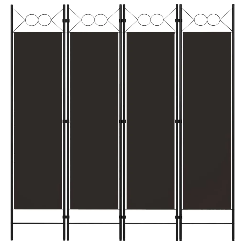 parawan-4-panelowy-brazowy-160-x-180-cm