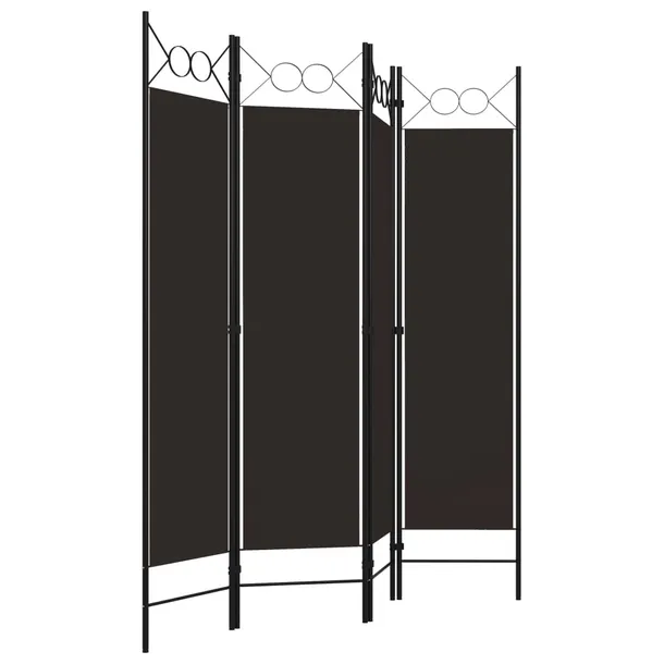 parawan-4-panelowy-brazowy-160-x-180-cm