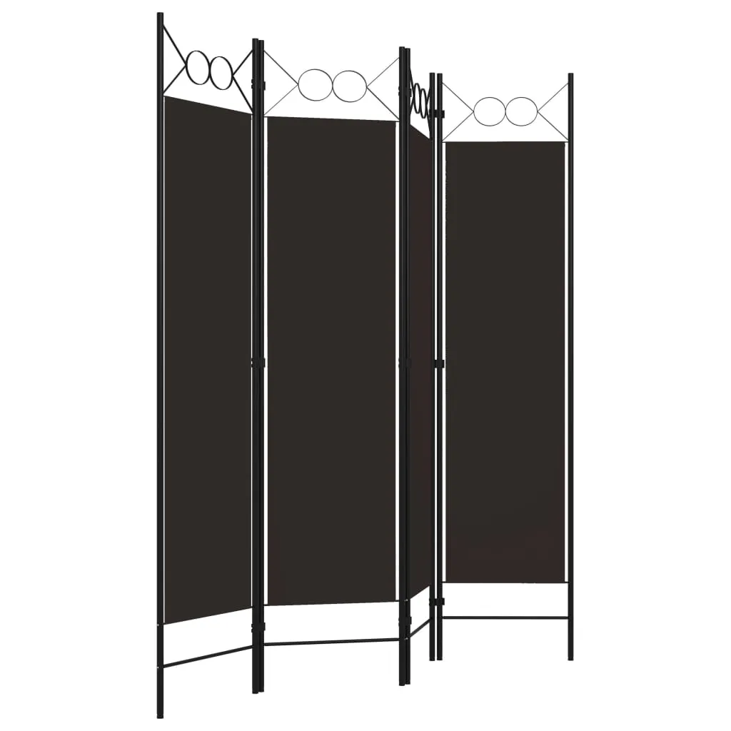 parawan-4-panelowy-brazowy-160-x-180-cm