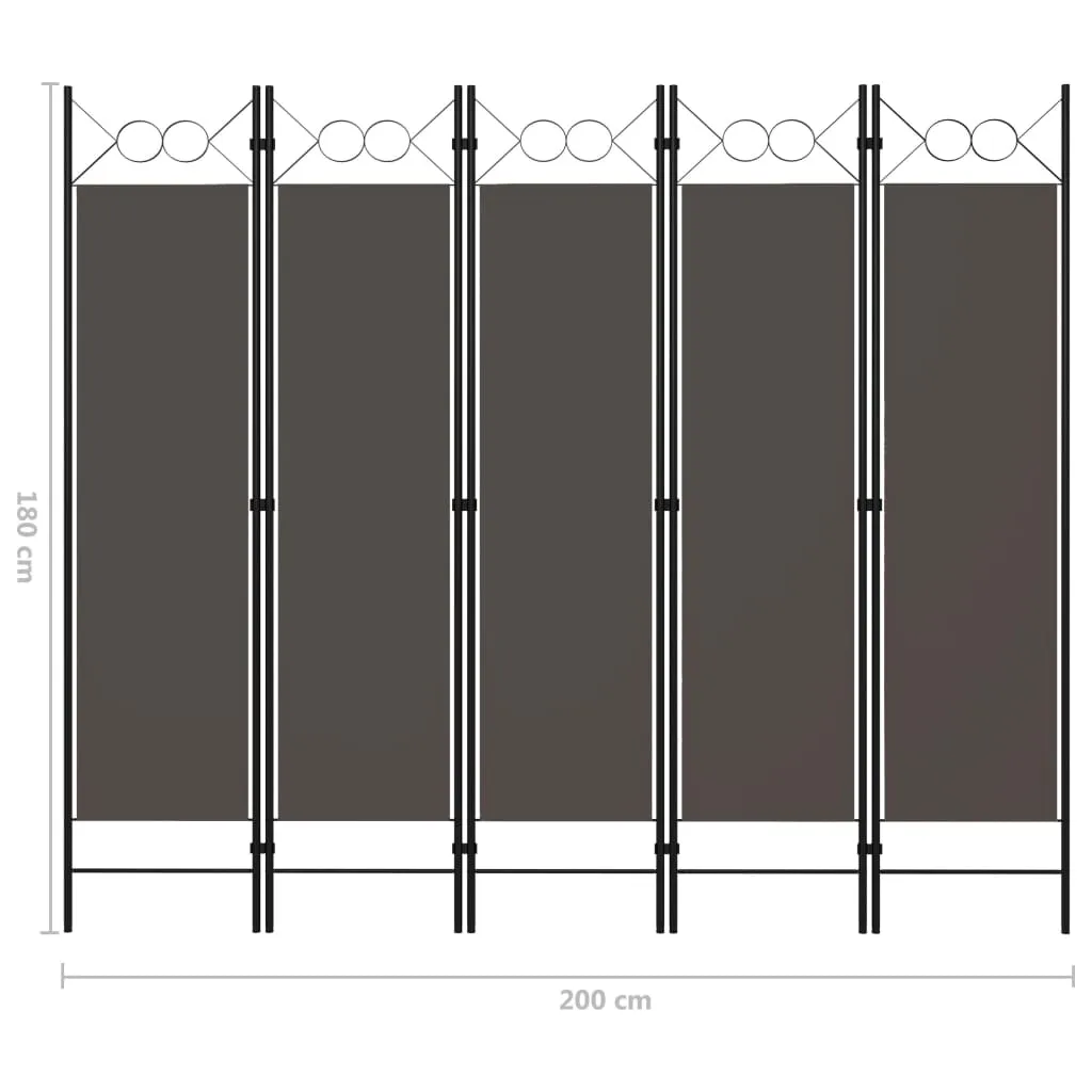 parawan-5-panelowy-antracytowy-200-x-180-cm
