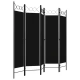 parawan-5-panelowy-czarny-200-x-180-cm
