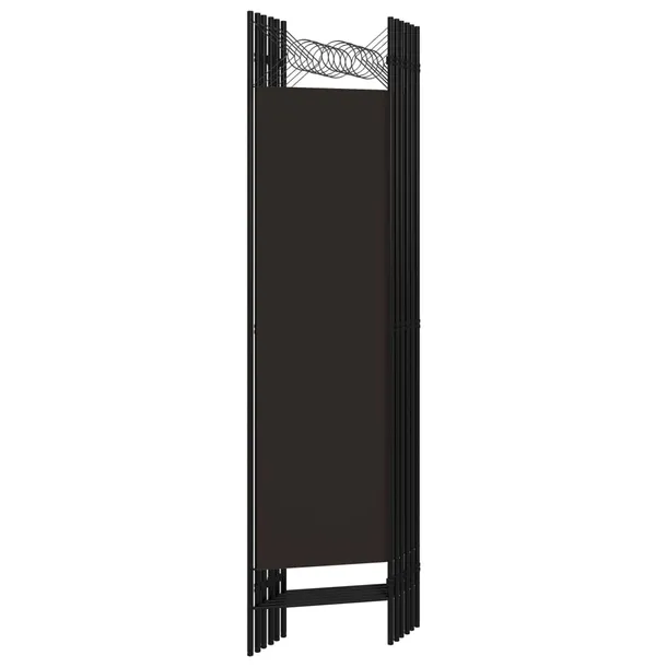 parawan-6-panelowy-brazowy-240-x-180-cm