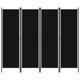 parawan-4-panelowy-czarny-200-x-180-cm