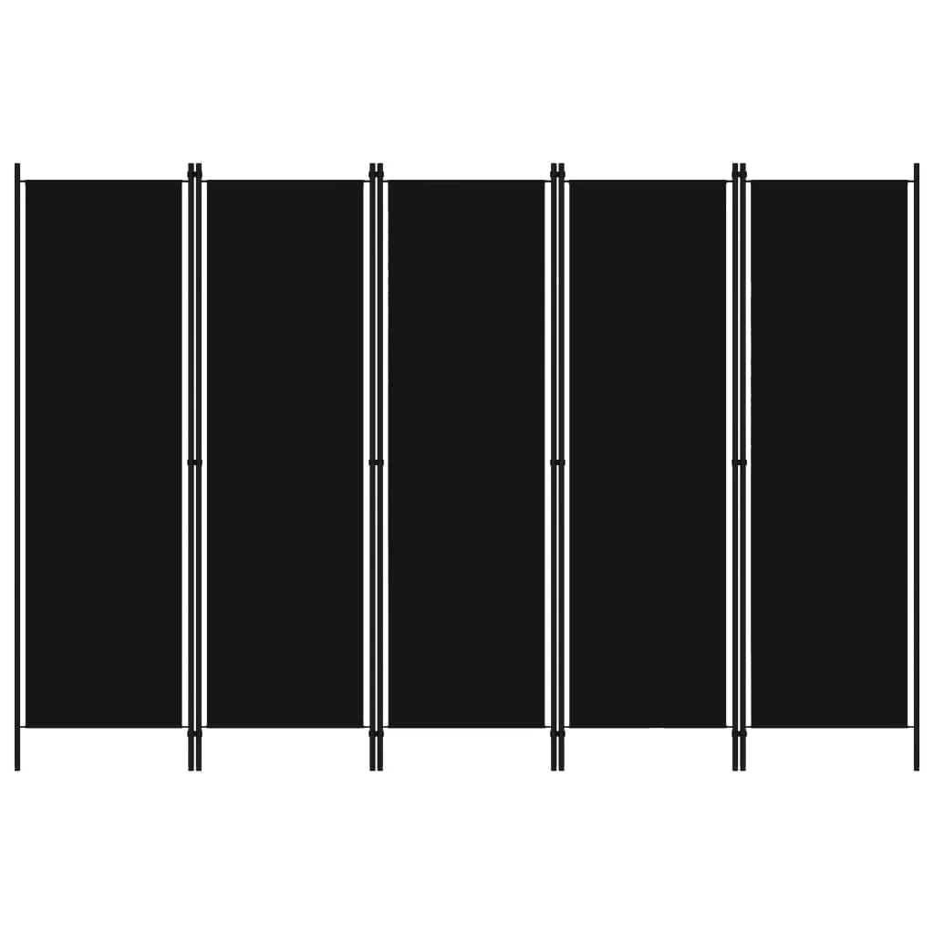 parawan-5-panelowy-czarny-250-x-180-cm-stan-nowy