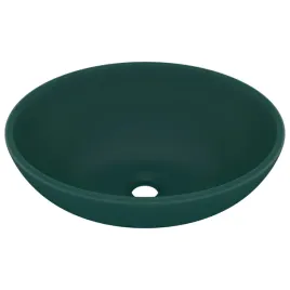 luksusowa-owalna-umywalka-matowa-ciemna-zielen-40x33-cm