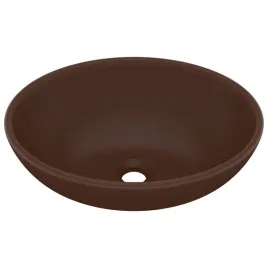 luksusowa-owalna-umywalka-ciemnobrazowa-matowa-40x33-cm