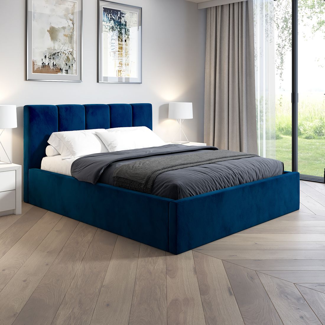 lozko-tapicerowane-granatowe-140x200-pojemnik-metz