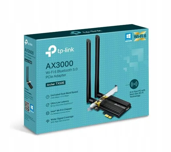 karta-sieciowa-tp-link-archer-tx50e-interfejs-pci-e