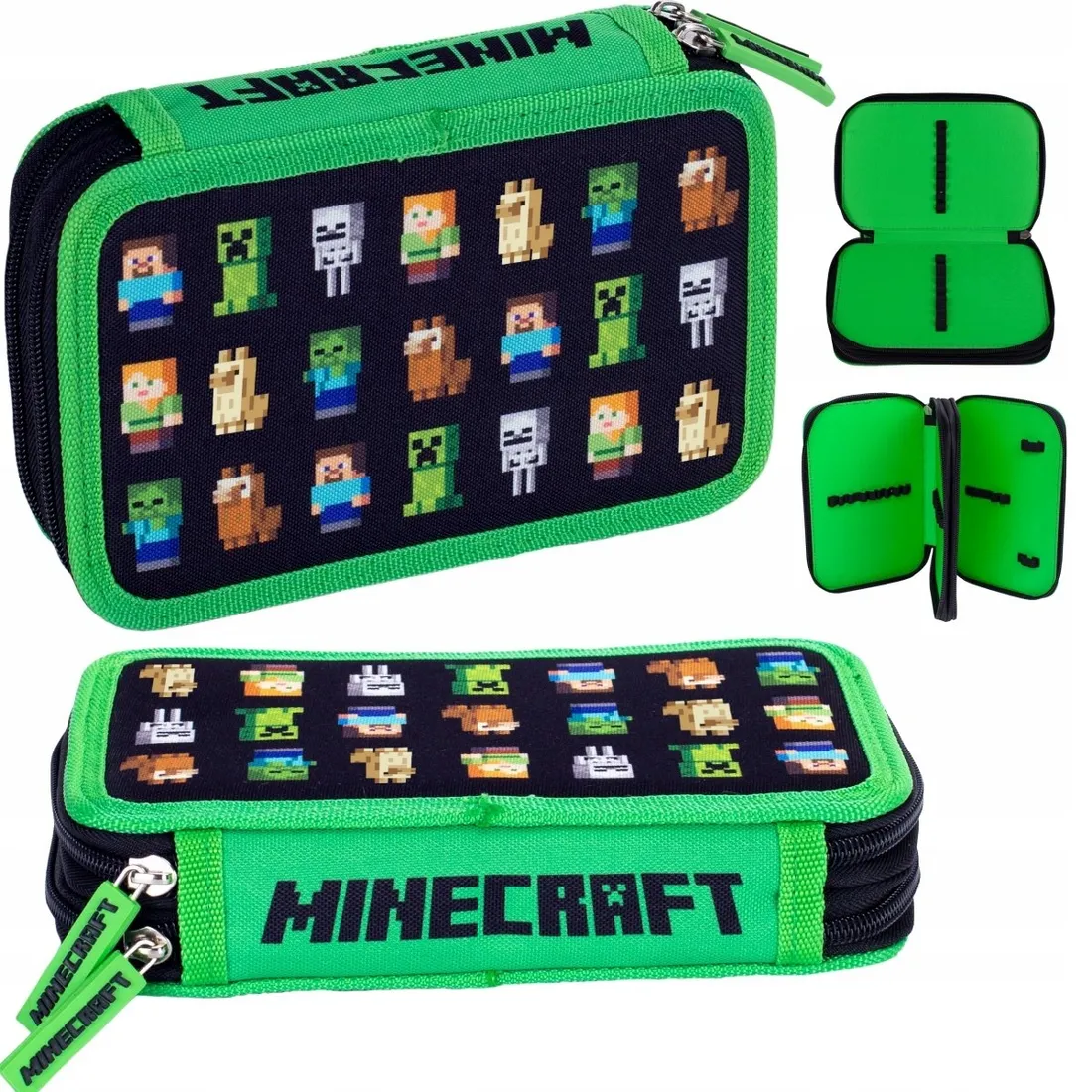 PIÓRNIK MINECRAFT DWUKOMOROWY BEZ WYPOSAŻENIA - ERLI.pl