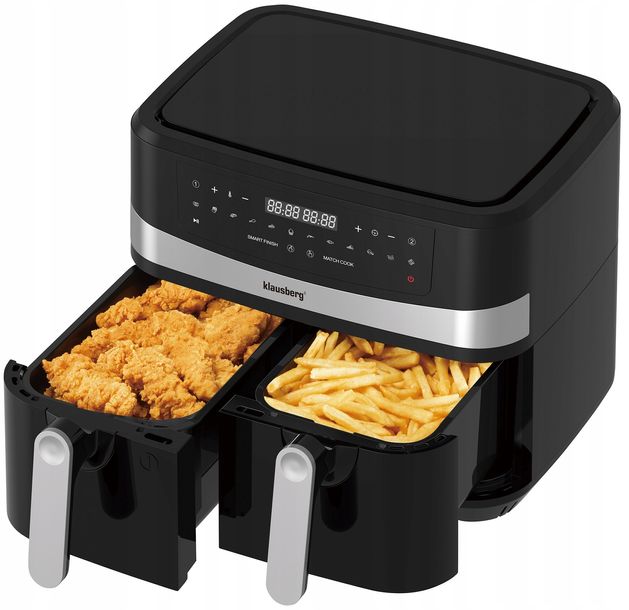 FRYTOWNICA BEZTŁUSZCZOWA AIR FRYER Klausberg KB-7573 1750 W 9 l