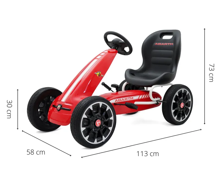 gokart-na-pedaly-abarth-red-stan-nowy